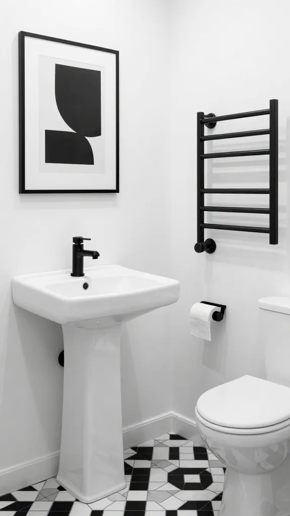 Less Clutter, More Style: Minimalist Half Bathroom Ideas (7 Inspiring Designs) 3 Item 2