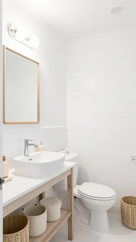 Less Clutter, More Style: Minimalist Half Bathroom Ideas (7 Inspiring Designs) 6 Item 5