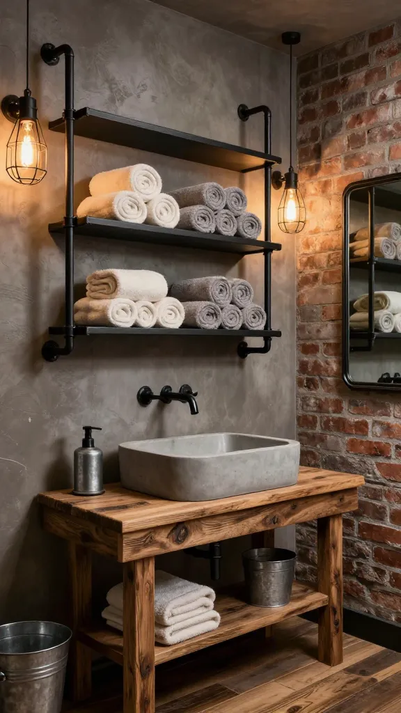 Small Space, Big Style: 8 Rustic Half Bathroom Ideas That Work 3 Item 2