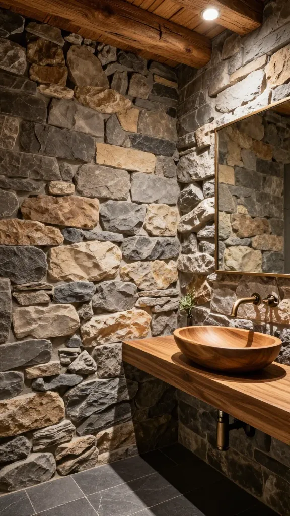 Small Space, Big Style: 8 Rustic Half Bathroom Ideas That Work 6 Item 5