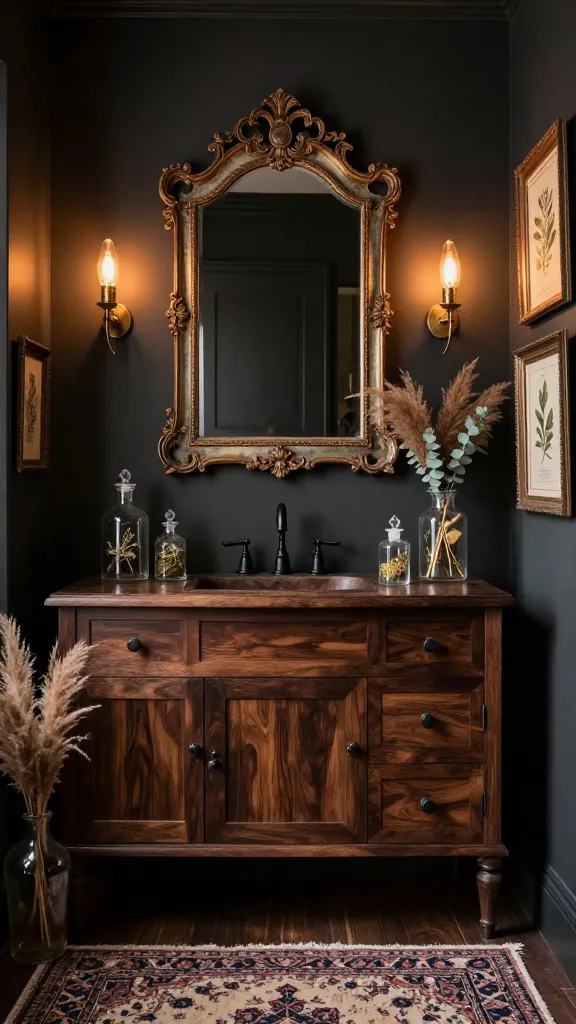 Boho Half Bathroom Decor: 9 Designs That Transform Small Spaces 9 Item 8