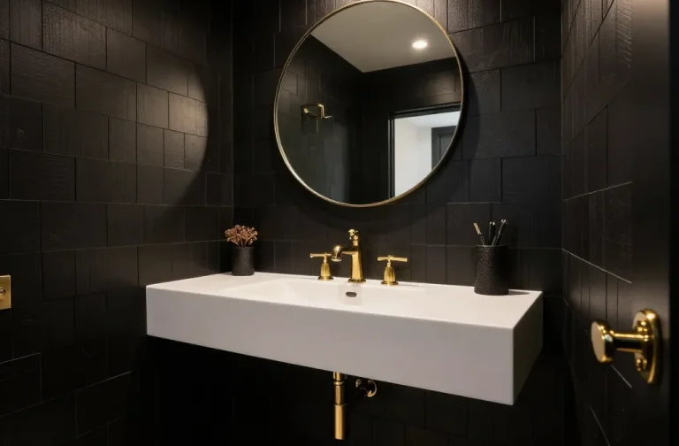 10 Modern Half Bathroom Ideas