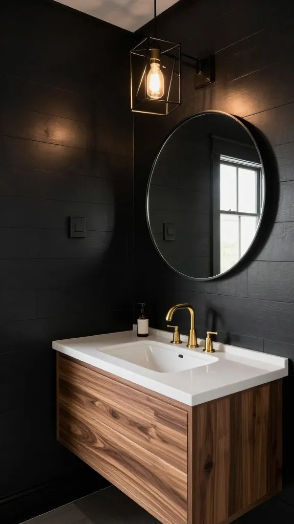 Chic & Compact: Modern Half Bathroom Ideas in 10 Stunning Styles 2 Item 1