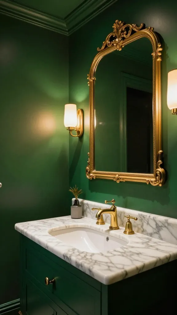 High-End on a Budget: 8 Luxury Half Bathroom Ideas That Impress 2 Item 1