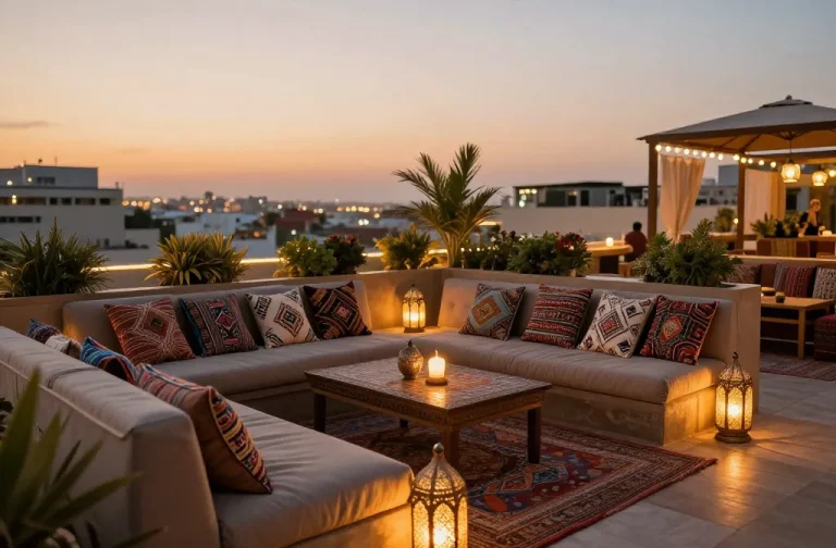 12 Essentials for a Cozy Evening Rooftop Oasis