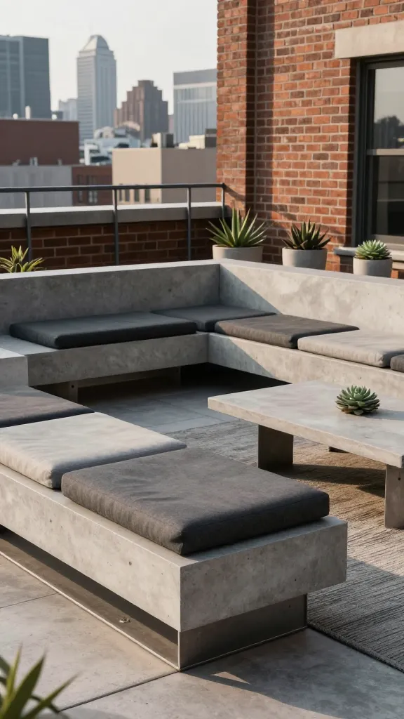 7 Elements of a Modern Industrial Rooftop Deck 7 Item 7