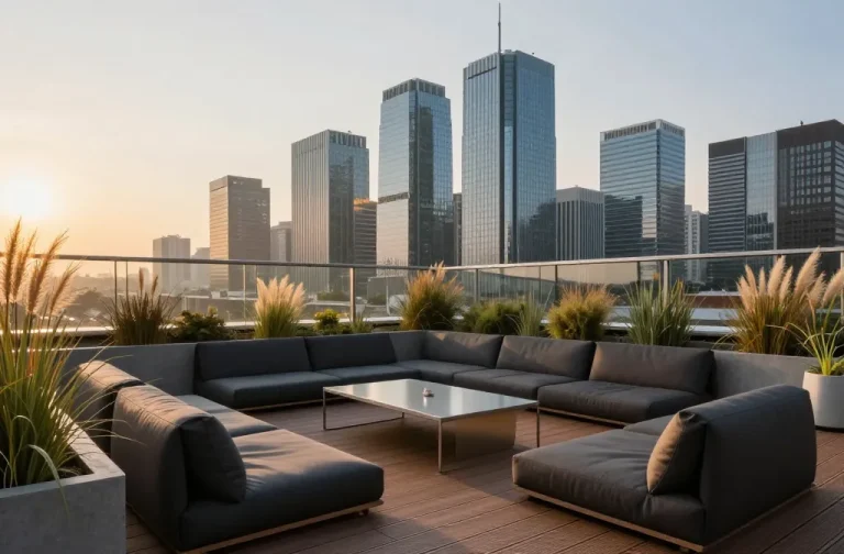 10 Chic City View Lounge Ideas for Small Rooftops