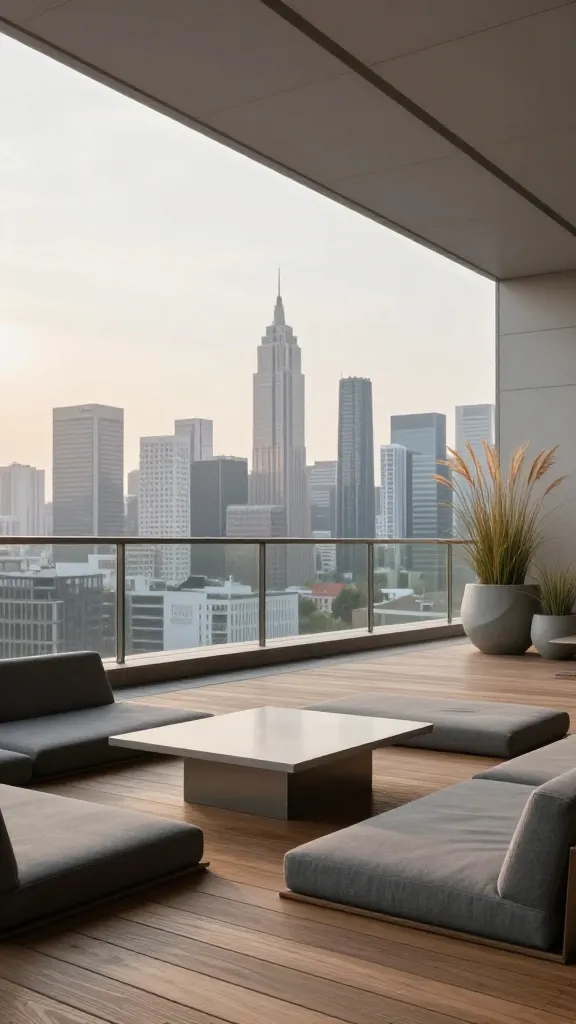 10 Chic City View Lounge Ideas for Small Rooftops 1 Item 1
