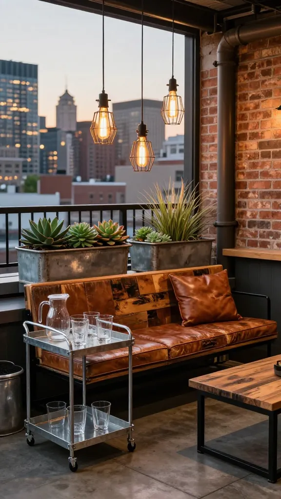 10 Chic City View Lounge Ideas for Small Rooftops 3 Item 3