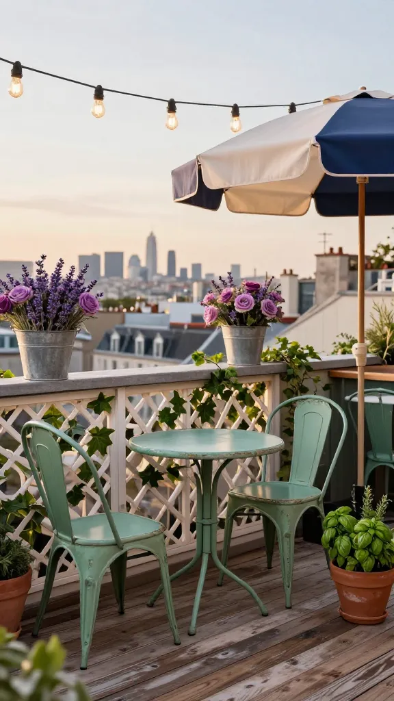 10 Chic City View Lounge Ideas for Small Rooftops 8 Item 8