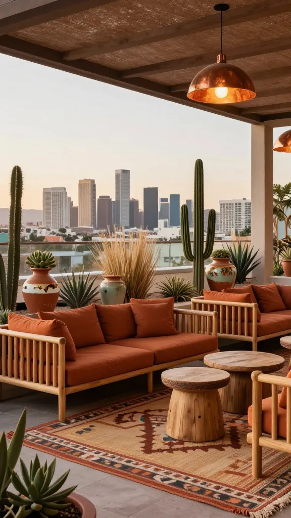 10 Chic City View Lounge Ideas for Small Rooftops 10 Item 10
