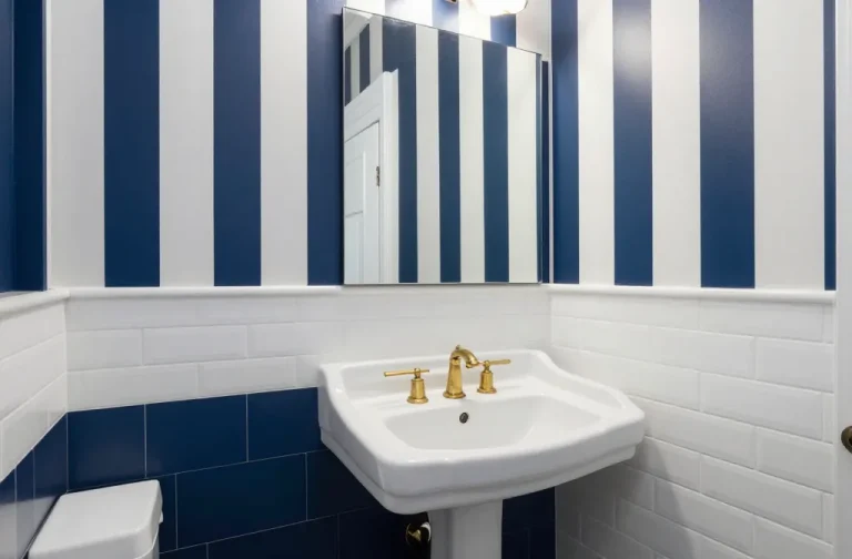 10 Half Bath Decor That Survives Life With a Baby