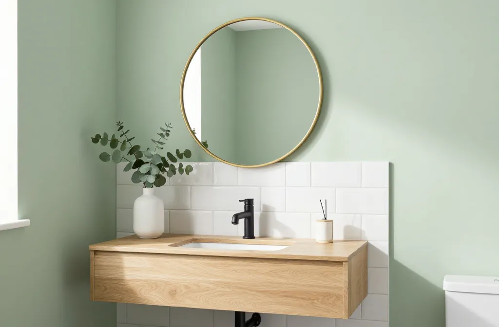 Boho Decor Home 27 10 Green Half Bathroom Ideas for Every Style